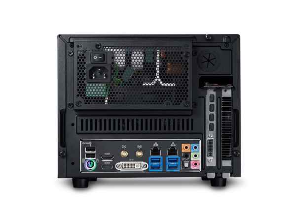 Cooler Master Elite 130 (M-ITX) Mini Tower Cabinet (Black)